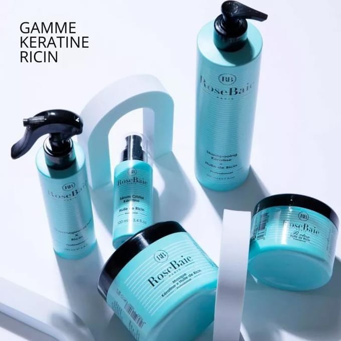 Rosebaie shampoo met keratine en ricinusolie 500ml