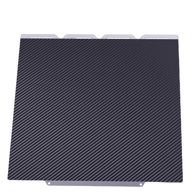 PEI PET Bouwplaat Geschikt voor Snapmaker U1 3D Printer 276x293mm Dubbelzijdig Gestructureerd PEI Glad PET Printplatform black
