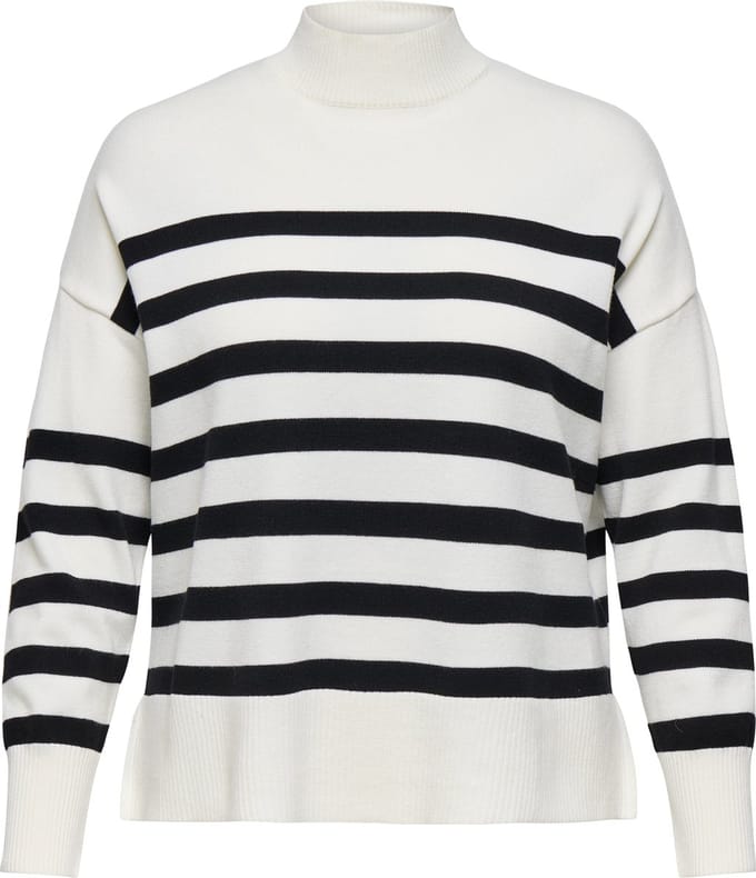 ONLY CARMAKOMA - CARBARI L/S HIGHNECK KNT - Dames - Gebreide truien