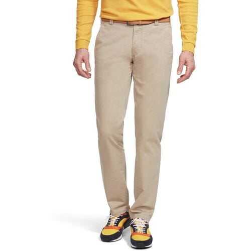 Meyer Broek New York Fairtrade Cotton Stretch Soft Twill Beige / male