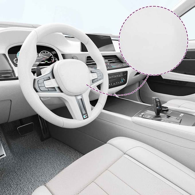 vidaXL - 2 - st - Autofolie - 4D - 100x150 - cm - + - 50x150 - cm - wit
