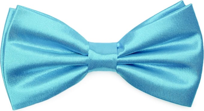 Ladeheid Vlinderdas - Strikjes voor Heren - Lengte: 12 cm, Breedte: 6 cm - Turquoise - LA-EA-BMS