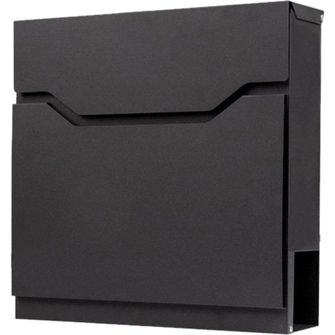 Brasq Brievenbus - Premium PB300 - Gegalvaniseerd Staal - Zwart