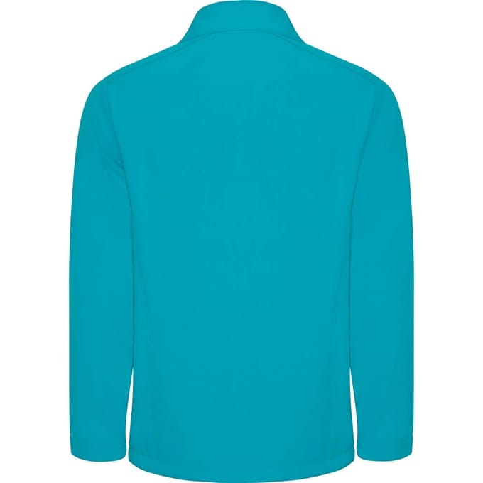 Roly Heren Nebraska Soft Shell Jas (Aquamarine)