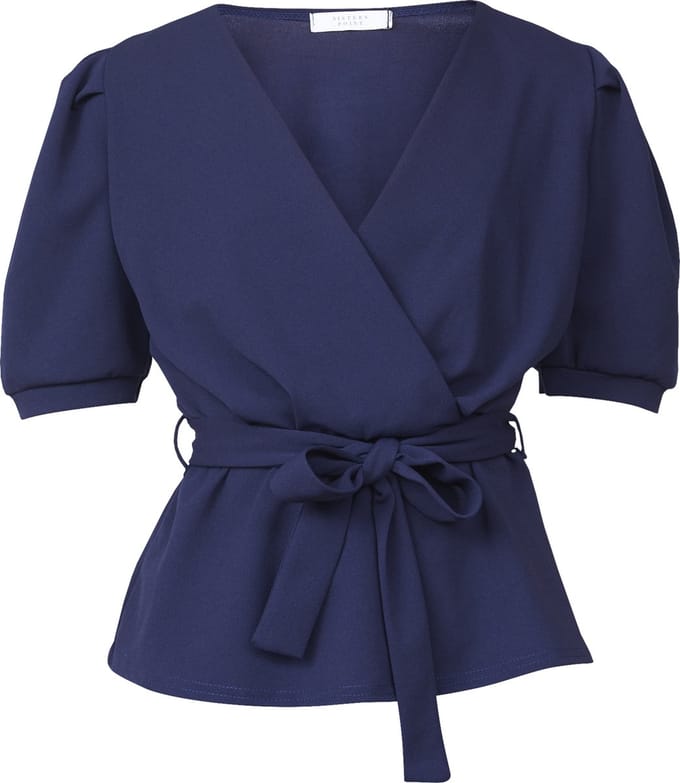 SISTERS POINT NASA-T Dames Top - Navy - Maat M