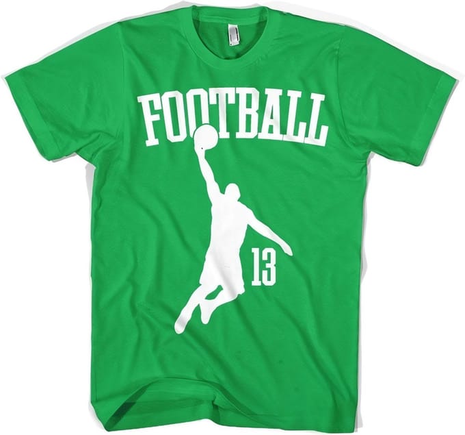 Hybris Footbasket T-shirt Groen