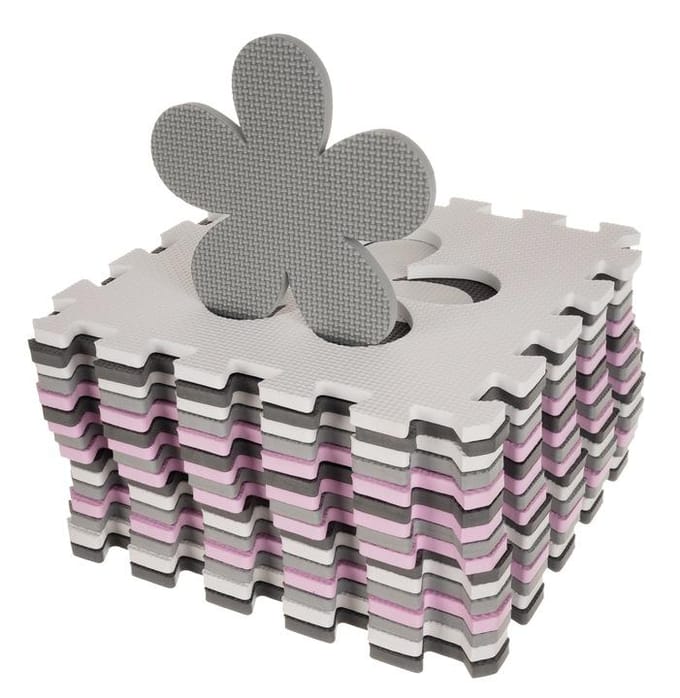 Kruzzel Educatieve Puzzelmat voor Creatief Speelplezier - Veilig & Kleurrijk