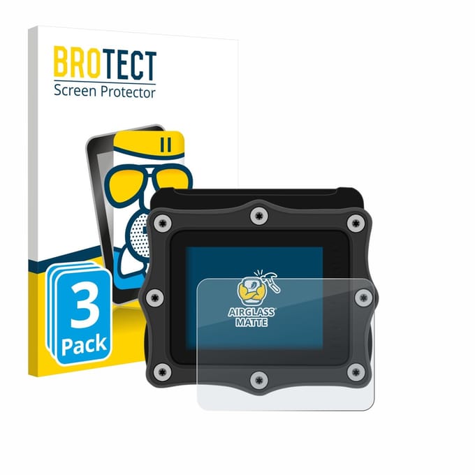 BROTECT - Screenprotector voor Shearwater Perdix 2 - Folie Beschermfolie Beschermglas matte 3 Stuks