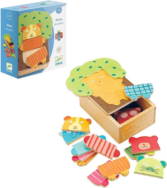 Djeco – 84690 – puzzel – boom Doudou – 3-delig