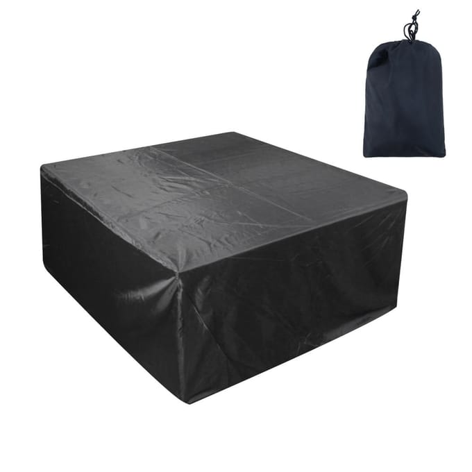 Housse de Table de jardin, imperméable, pour Table et chaise de Patio, pour meubles de jardin Type 2 gray