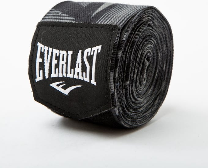 Everlast Spark Printed Hand Wraps, Black Geo, 305 Cm