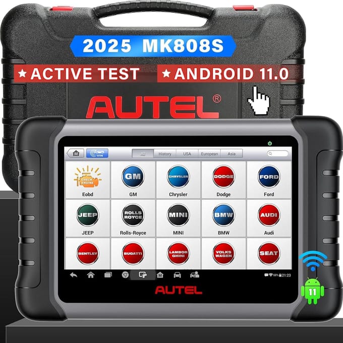 Autel MaxiCOM MK808S bidirectioneel hulpmiddel als MK808BT Pro MX808S OBD2-scanner Bidirectionele besturing Diagnose Automotive Tools