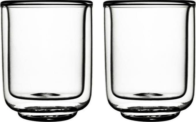 Gusta dubbelwandige glazen - FIKA borosilicate glas mokken - 60ML