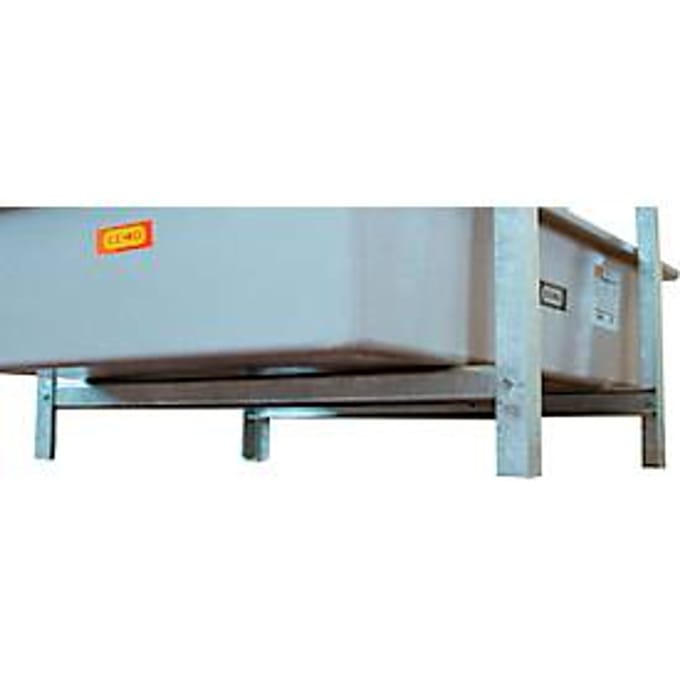 Kuipsteun voor CEMO vatenrek type 800, gegalvaniseerd staal, 2 stuks