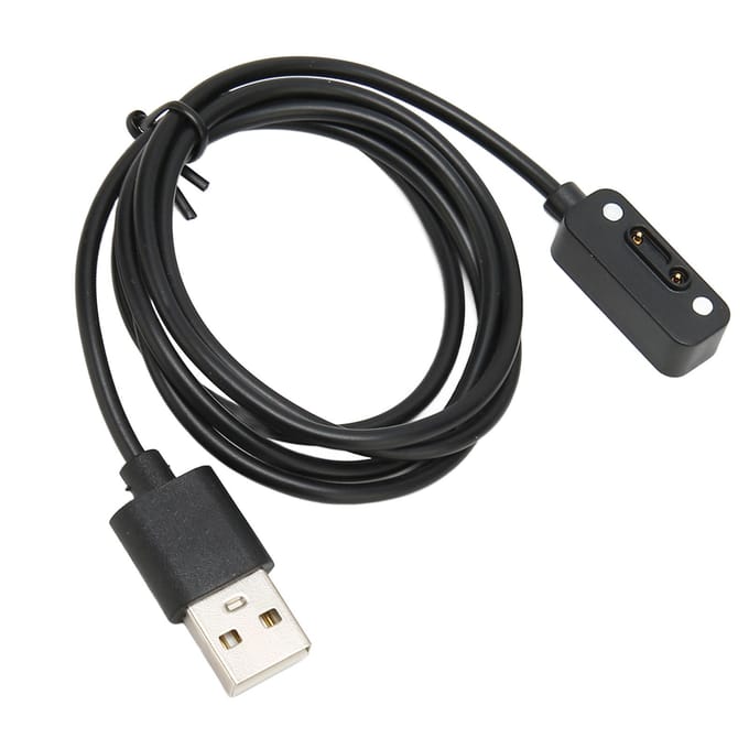 Smartwatch Laadkabel 1m USB Magnetische Oplader voor Xiaomi Mi Rabbit 4X 4C 5C 6C 5X 3C Xiaoxun black