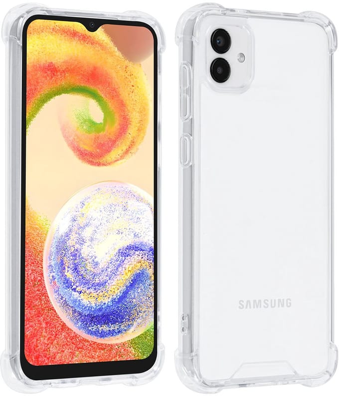 UNIQ Accessory Galaxy A04e Backcover hoesje - Transparant - Antishock