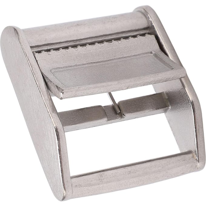 Cam Gesp Roestvrij Staal 316 Druk Vastzetter voor 38mm Webbing Riem gray