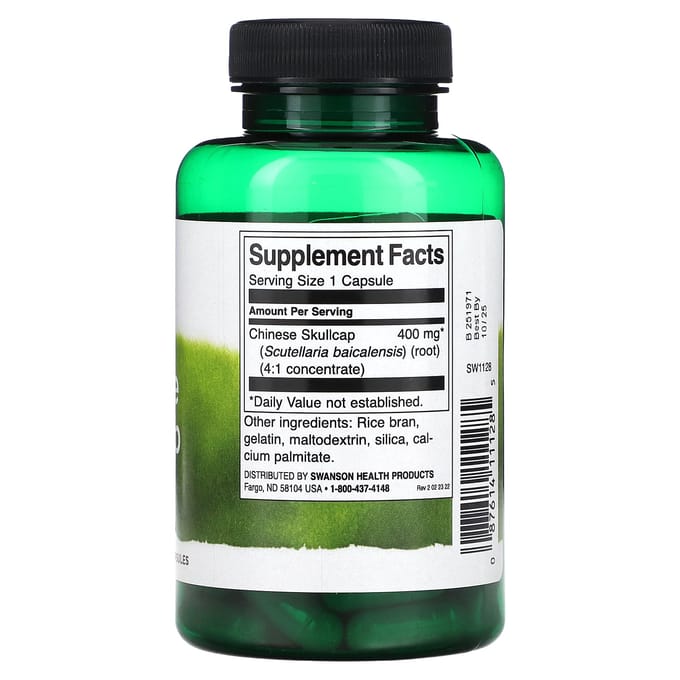 Chinese Golmu Bloem, 400Mg, 90 Capsules