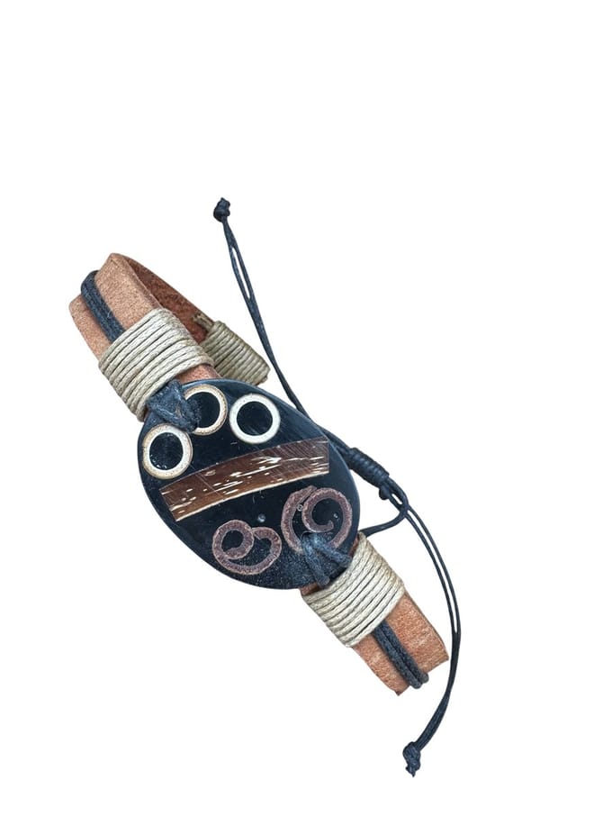 leren armband - verstelbaar - unisex