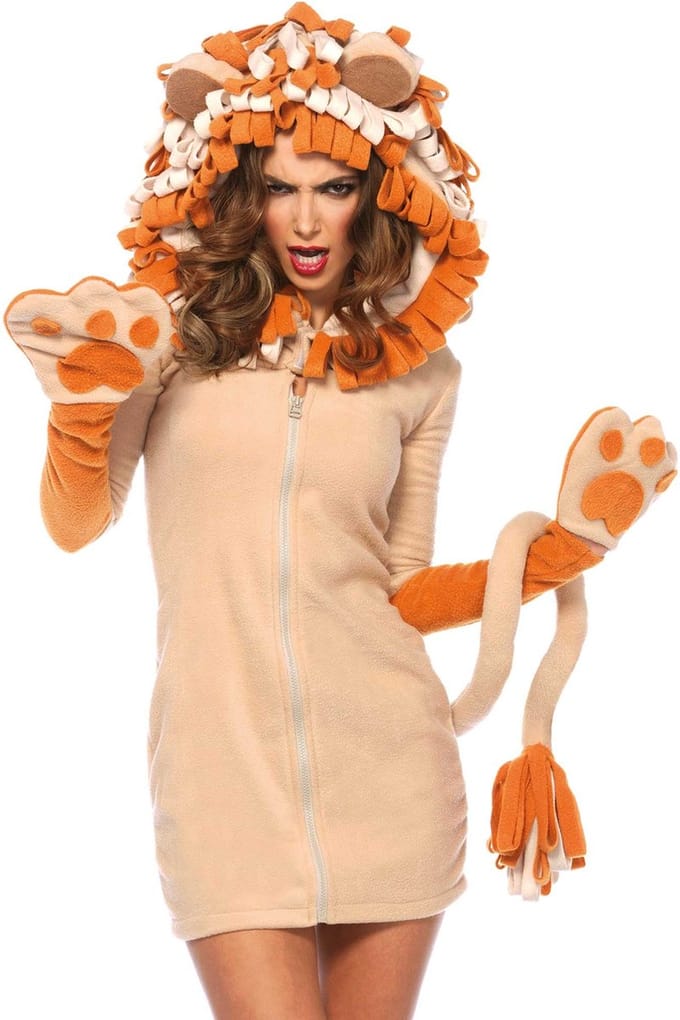 Damesjurk Leg Avenue Cozy Lion