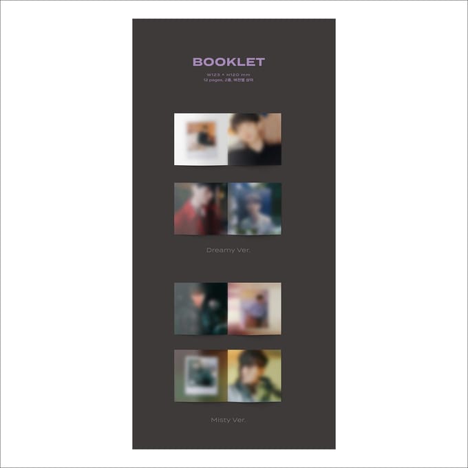 BAEKHYUN(EXO) - [Bambi] Juweeldoos Ver. Album RANDOM gray