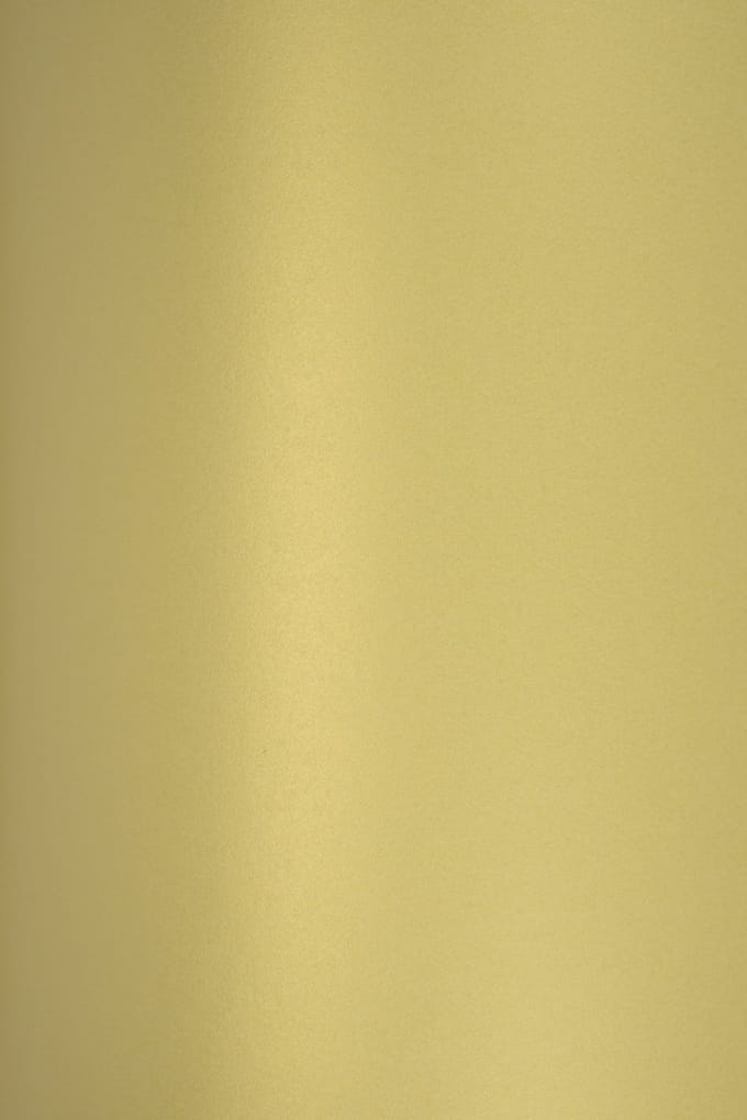 Netuno - goud metallic papier - A5 - 14,8 x 21 cm - 10 vellen - 250 gram - Majestic Mellow Yellow