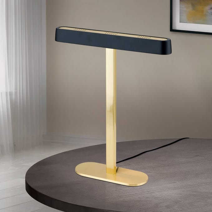 ORION LED tafellamp Auftakt goud/zwart