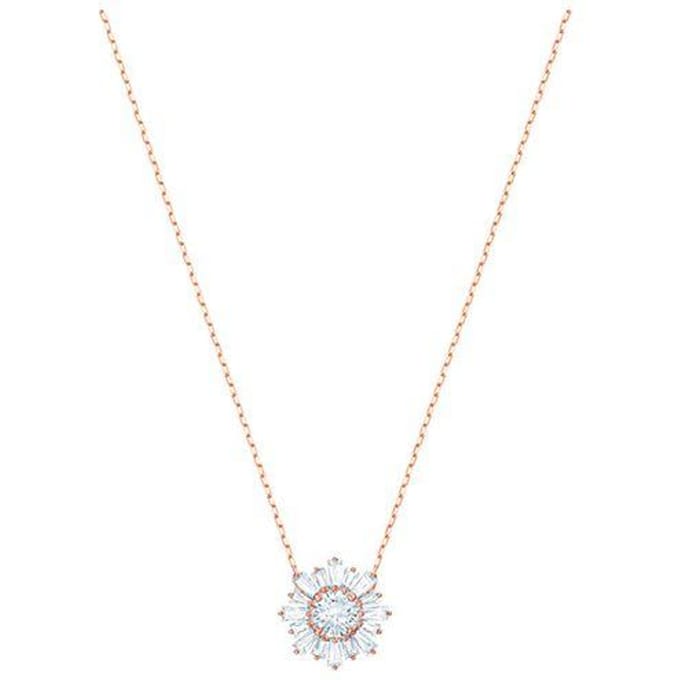 Swarovski Idyllia Kettingen Dames Roségoud 5451376 Rose Gold|F|Box (Random Color) blue