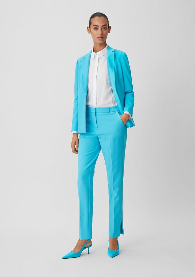 Slim Fit Pakbroek Dames COMMA