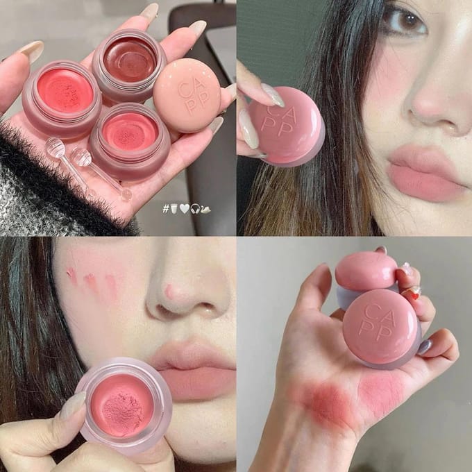 Blikje Lip Mud Mist Lippenstift Hydraterende Velvet Matte Mousse Lipgloss Wangblush Crème Tint Lippen Make-up Cosmetisch