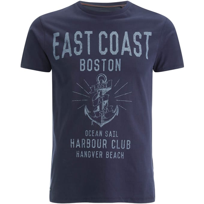 Threadbare Men's Maple T-Shirt - Navy - M