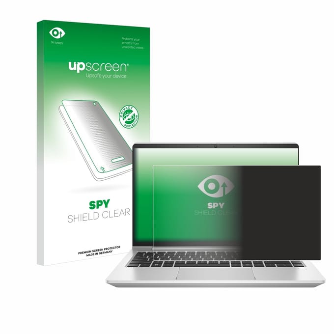 upscreen - privacy screenprotector voor HP ProBook 445 G9 - Folie Beschermfolie Blauwlichtfilter