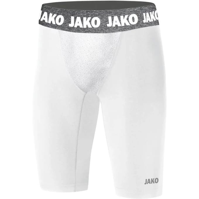 Jako Compression 2.0 Short Tight - Wit | Maat: L