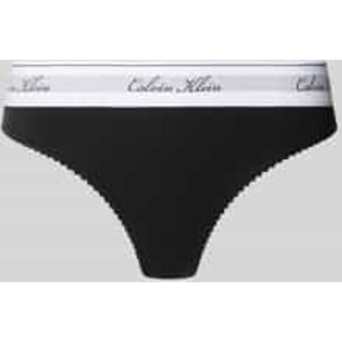 String van katoenmix met modaalgehalte model 'SCRIPT Thong'