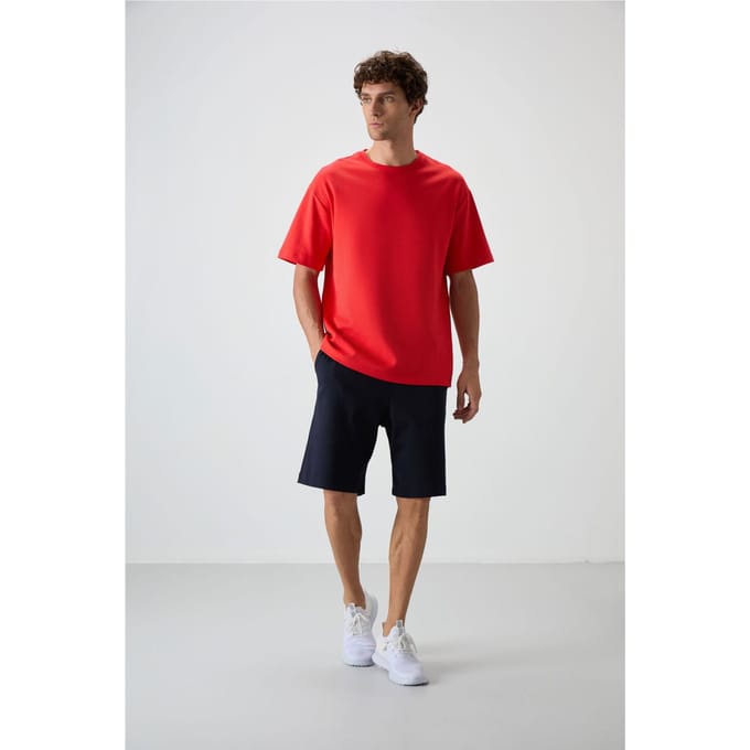 Overmaat T-Shirt en Shorts Set
