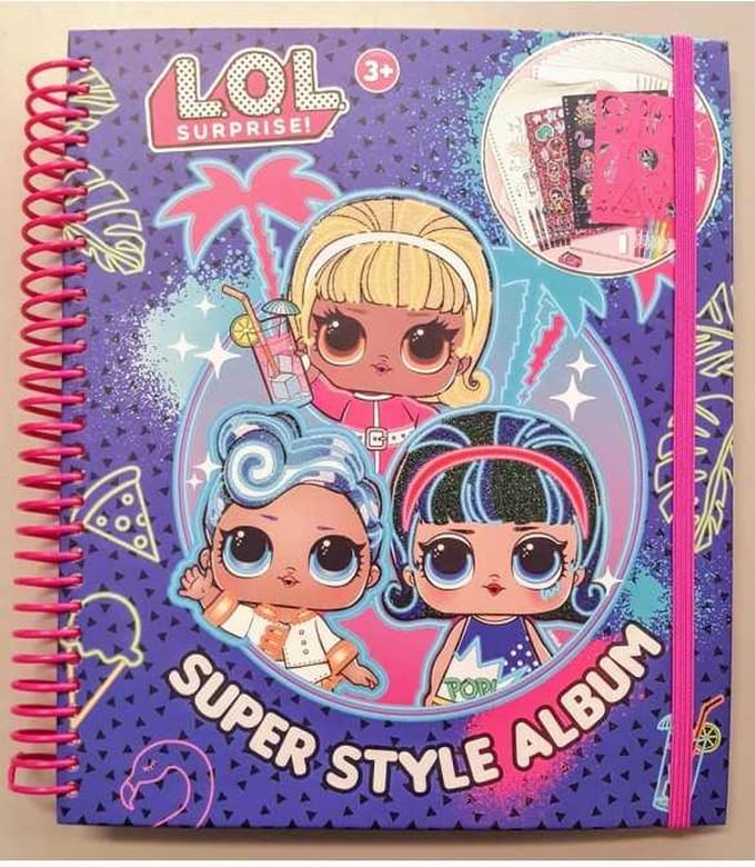 Lol Surprise - L.O.L - Set - Super Style Album - String Bag