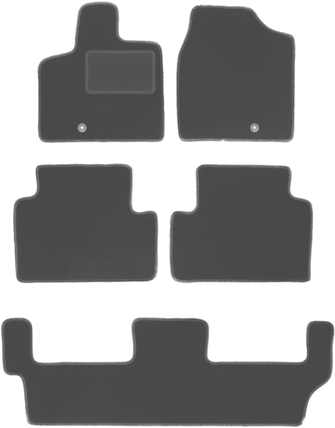 Grafiet automatten voor: Chrysler Voyager V FL 7-zits (2011-2016)
