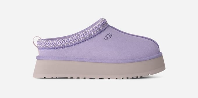 UGG® Tazz II for Women in Warm Lilac, Size 3, Suede/Polyester