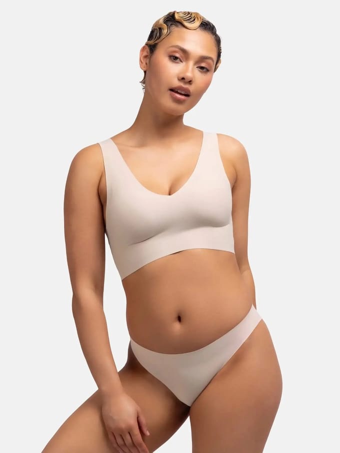 Dorina Bralette Airlite/harper - Soft BH - licht gevuld  - Copy  - M  - Beige