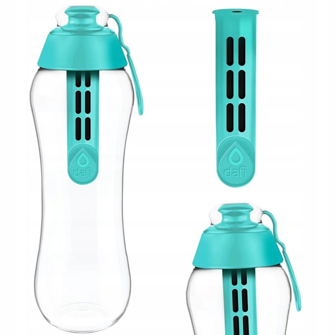 Dafi - Waterfilterfles - Mintkleur - 0,3L - Inclusief Filter