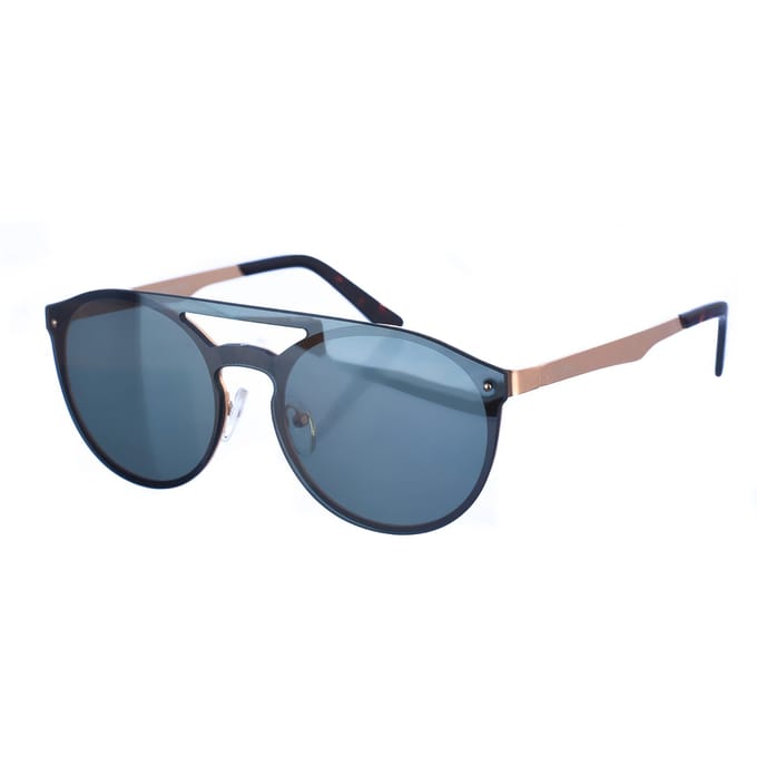 Unisex ALEX ovale metalen zonnebril