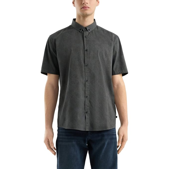 s.Oliver -qs Shirts Black Taglia: L | Camicie Casual Outlet | Uomo | Nero