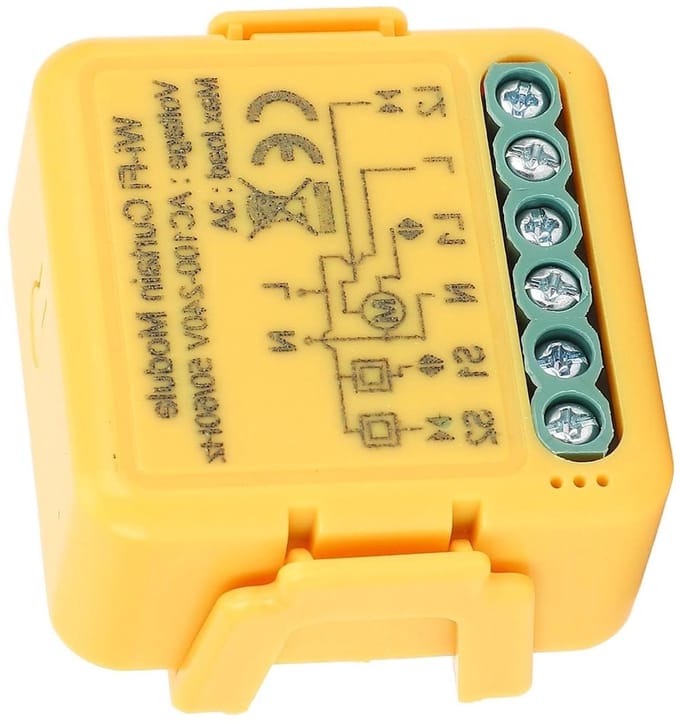 Slimme Gordijnmodule - Rolluik Bediening - Domotica Thuis - APP en Timer - 4 Weg Circuit - Wit