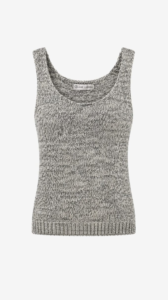 Top cotton E26119 | Blue - Blue / S