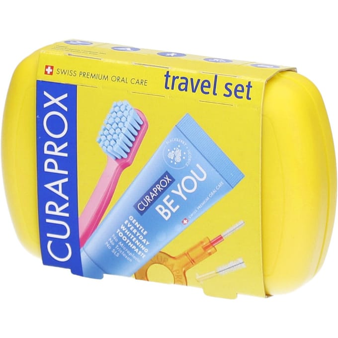 Curaprox Reisset Geel 1 Combinatieverpakking