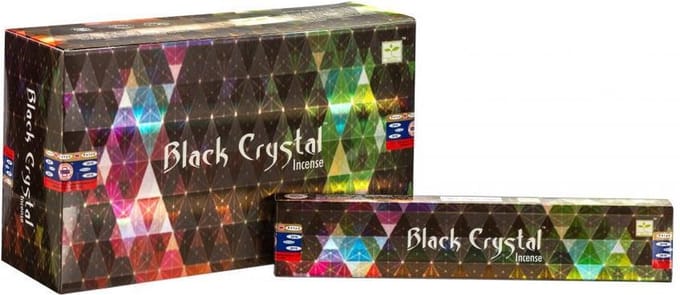 Satya Wierook Black Crystal (12 pakjes)