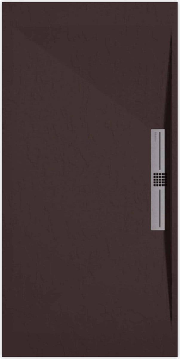 Sanifun douchebak Stone Side Chocolate Slate 1200 x 900 S