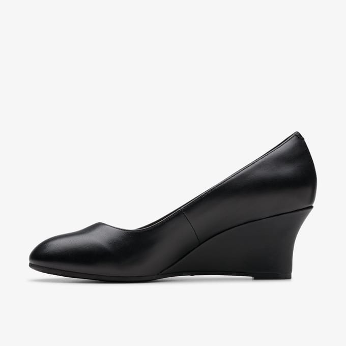 Olivette Parelo zwarte leren schoenen