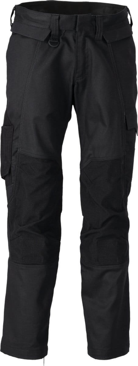 Mascot Accelerate Broek met kniezakken 20779-563 - Zwart - C54 - 76