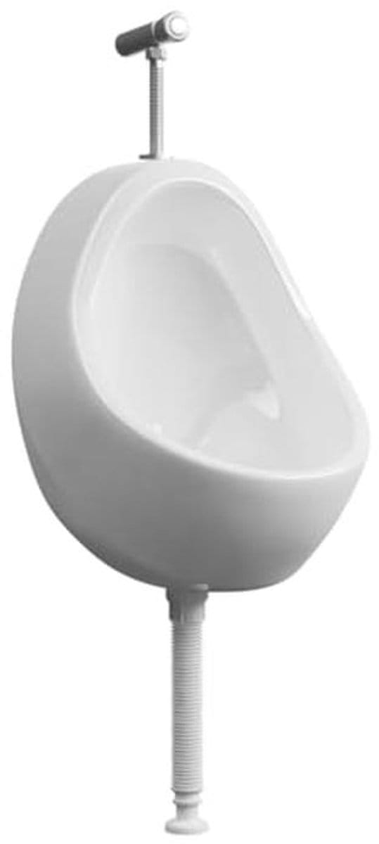 Wandurino met spoelventiel van keramiek - Wit